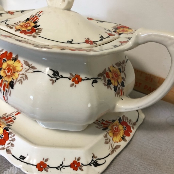 1930s Alfred Meakin Harmony shape teapot - Picture 4 of 8